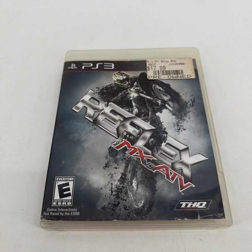 MX vs. ATV Reflex (Sony PlayStation 3, 2009) CIB